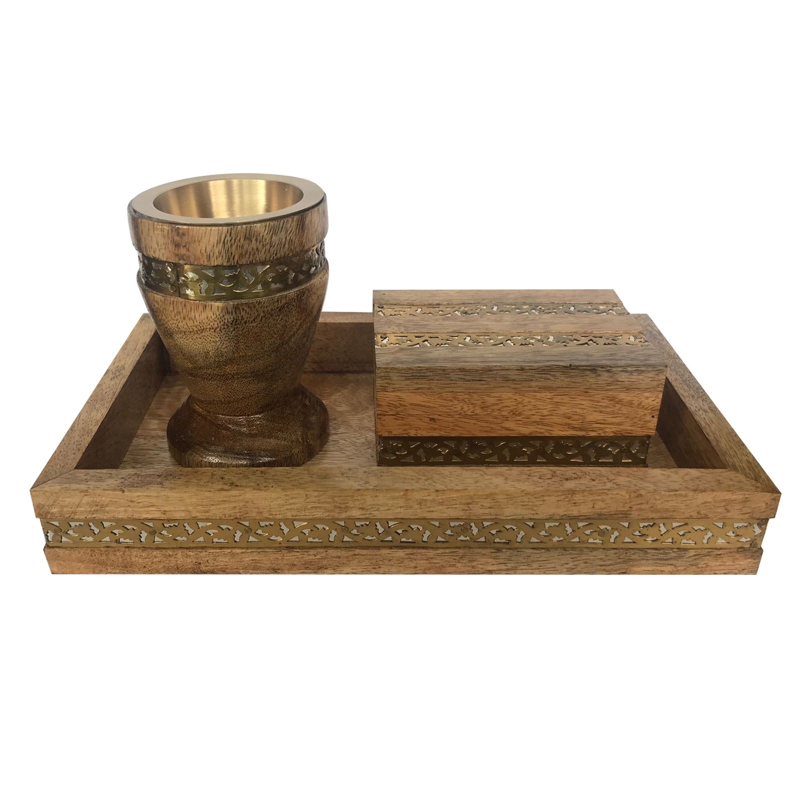 Decorative Mubkhar Set Grey by Alshaya Perfumes