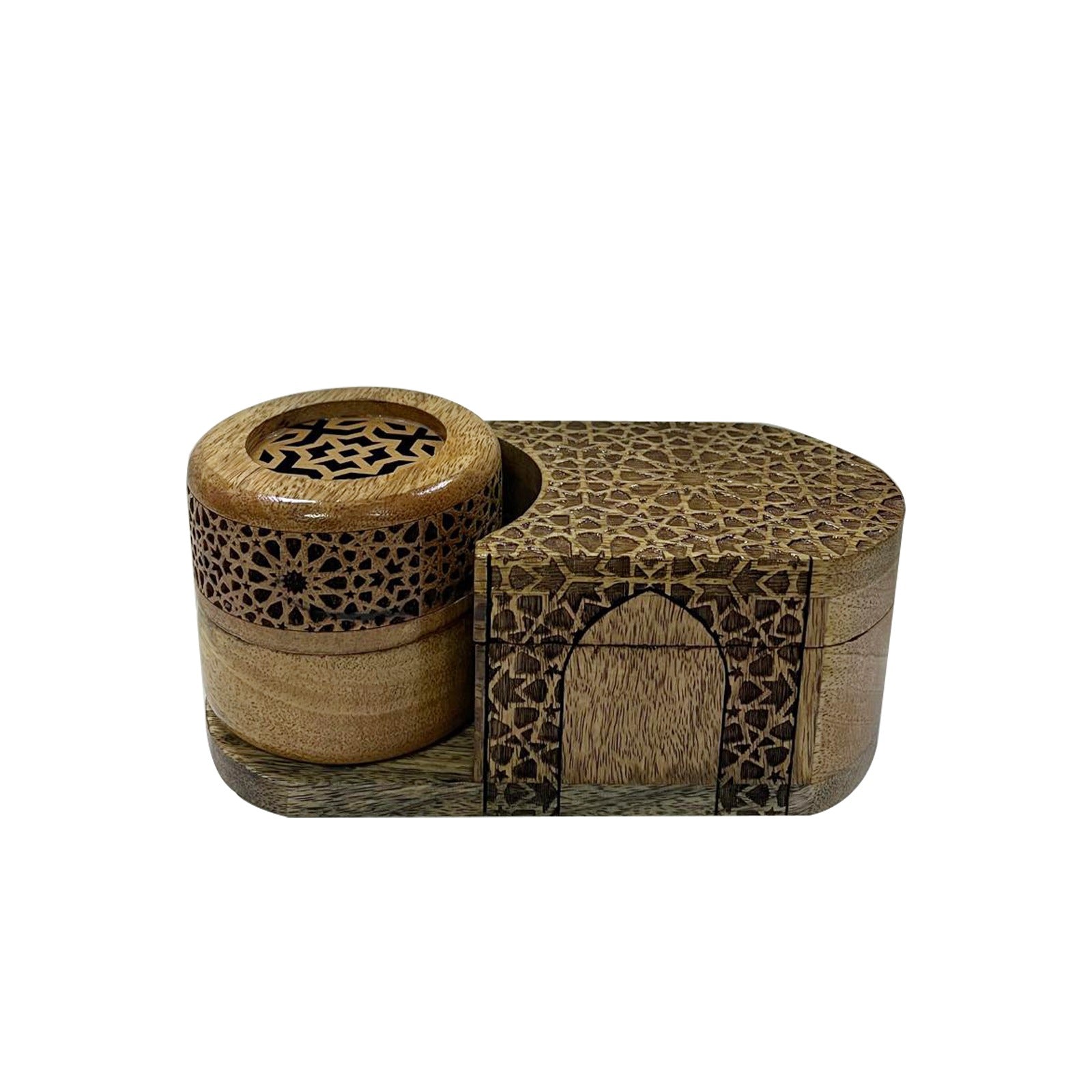 Decorative Mubkhar Set Grey by Alshaya Perfumes