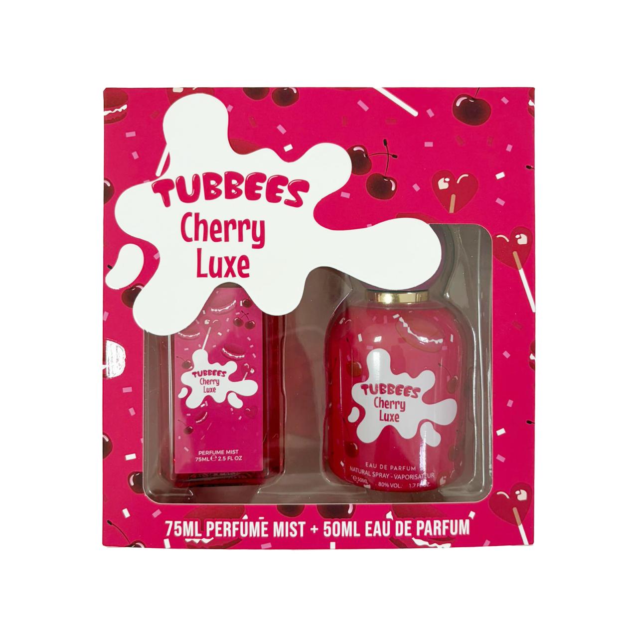 (مجموعة عطر للأطفال تشيري لوكس من غرانديور (عطر 50 مل + معطر الجسم 75 مل