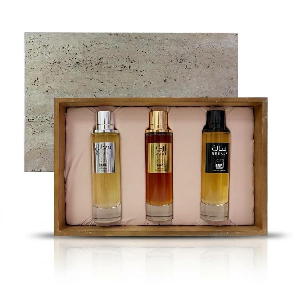 Resala with Ma'ani & Zari Unisex Perfumes Set by Alshaya Perfumes - 200 ml