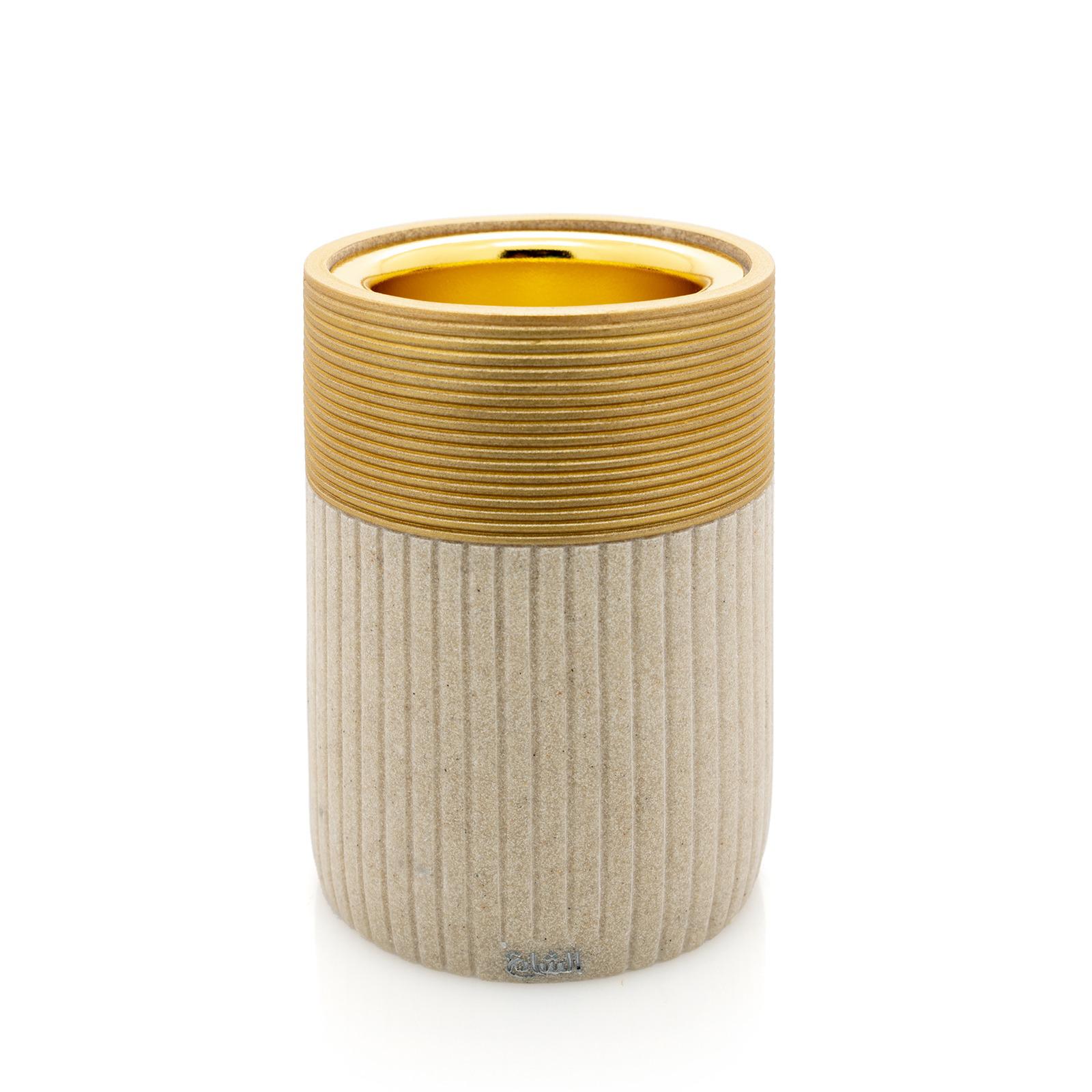 Cylinder Mubkhar Gold & Beige by Alshaya Perfumes