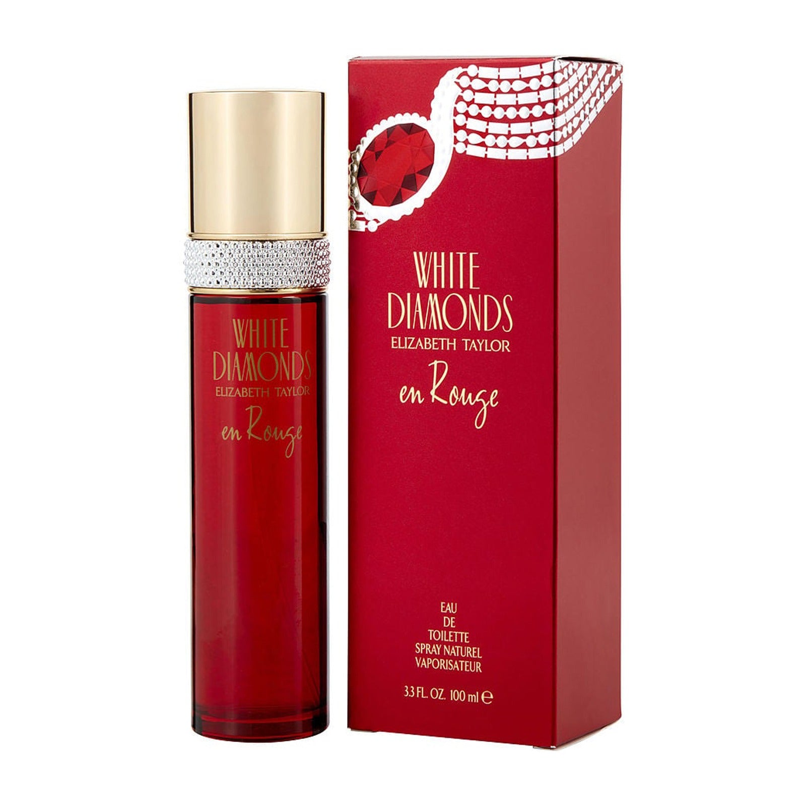 عطر نسائي وايت دايموندز إن روج EDT من إليزابيث تايلور - 100 مل