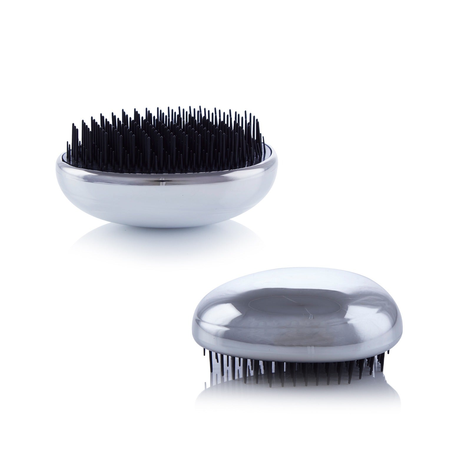 HAIR BRUSH WITH PET BOX SILVER AFK-200