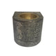مبخر خشبي نصف دائري بلون نحاسي داكن من الشايع للعطور