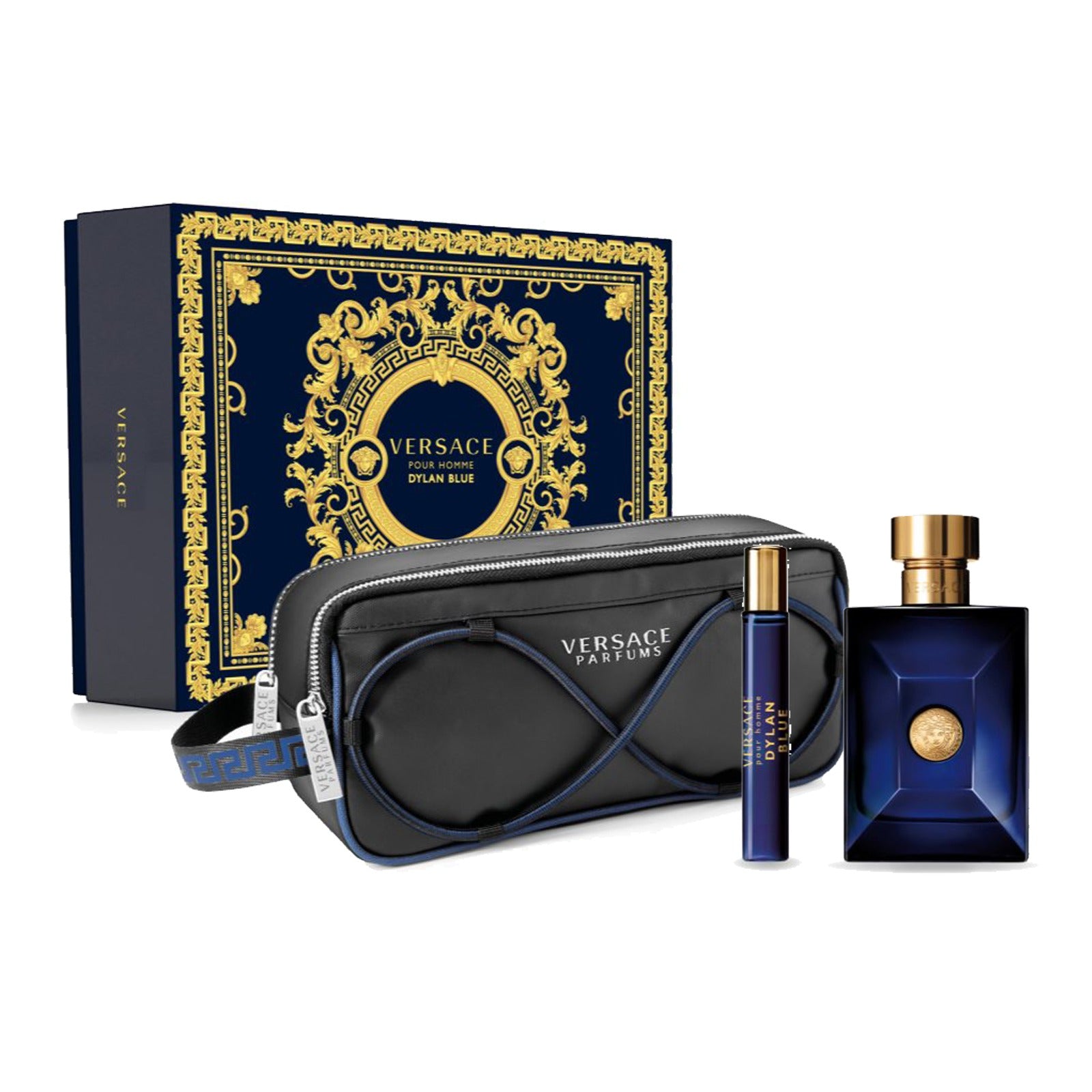 VERSACE DYLAN BLUE MEN ( EDT 100 + EDT 10+ TROUS ) 7210693