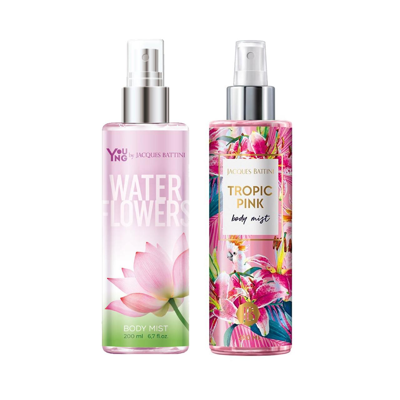 TROPICAL PINK+WATER FLOWER BODY MIST 200 MLL