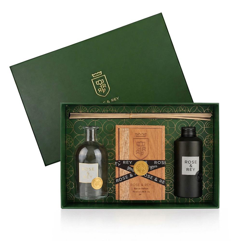 مجموعة هدايا روز اند ري 36 الفاخرة (عطر + ديفيوزر)