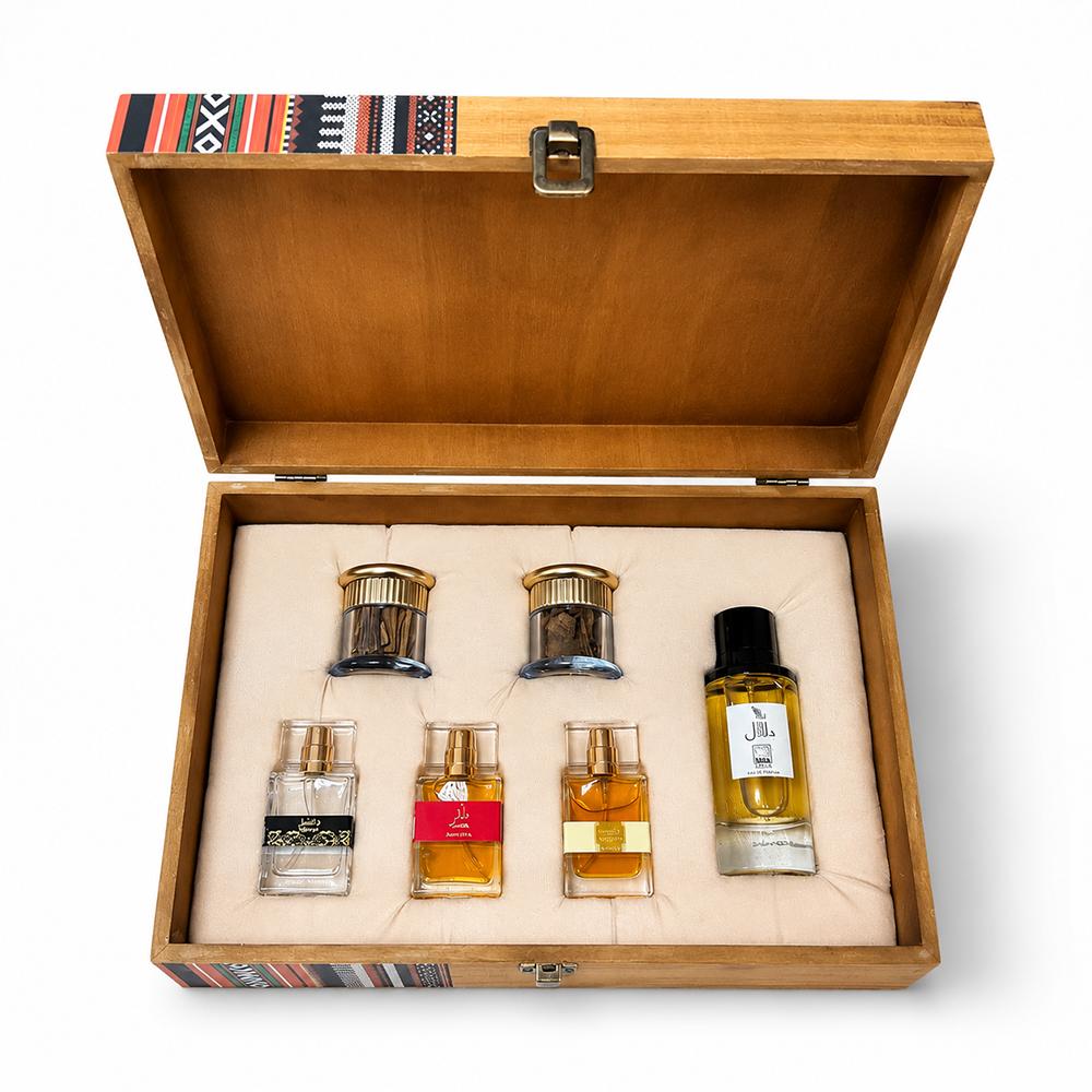 Luxury Dalal Gift Box Set No. 244 from Alshaya Perfumes (Personalized Gift)