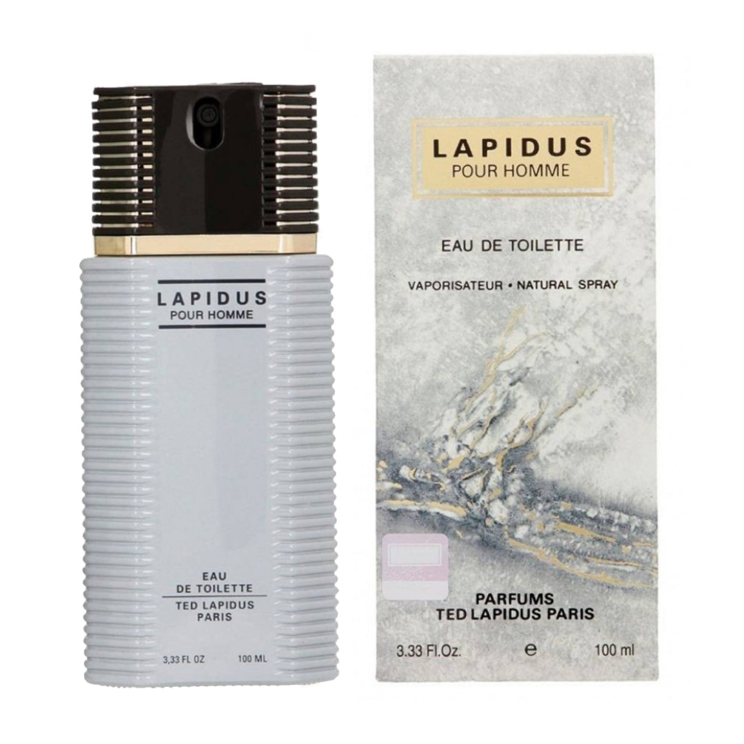 Lapidus Pour Homme Eau de Toilette for Men by Ted Lapidus - 100ml