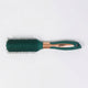 Rectangular Hair Brush in Green by Afkar