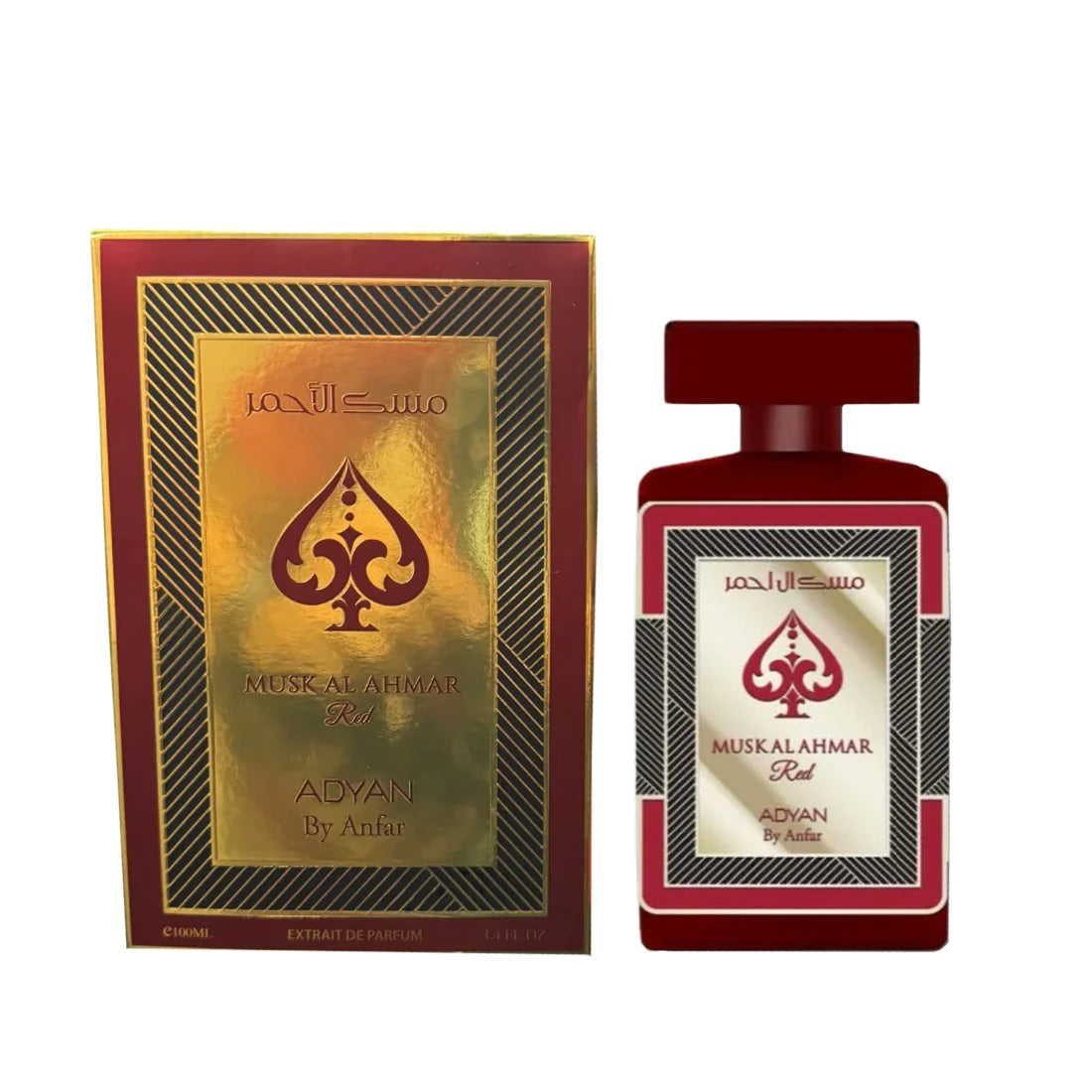 عطر نسائي مسك الأحمر EDP من أديان - 100 مل