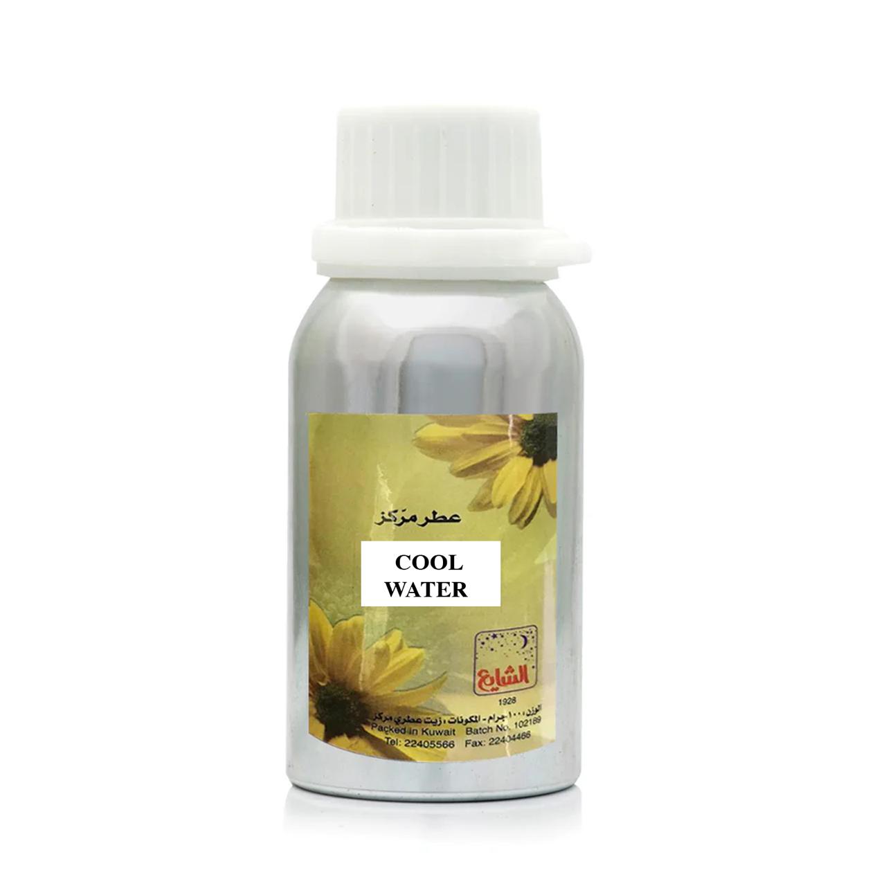 زيت عطري مركز كول ووتر للرجال من الشايع للعطور - 100 جرام