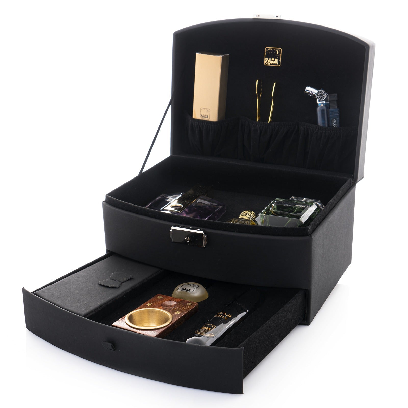 BOX BLACK VELVET