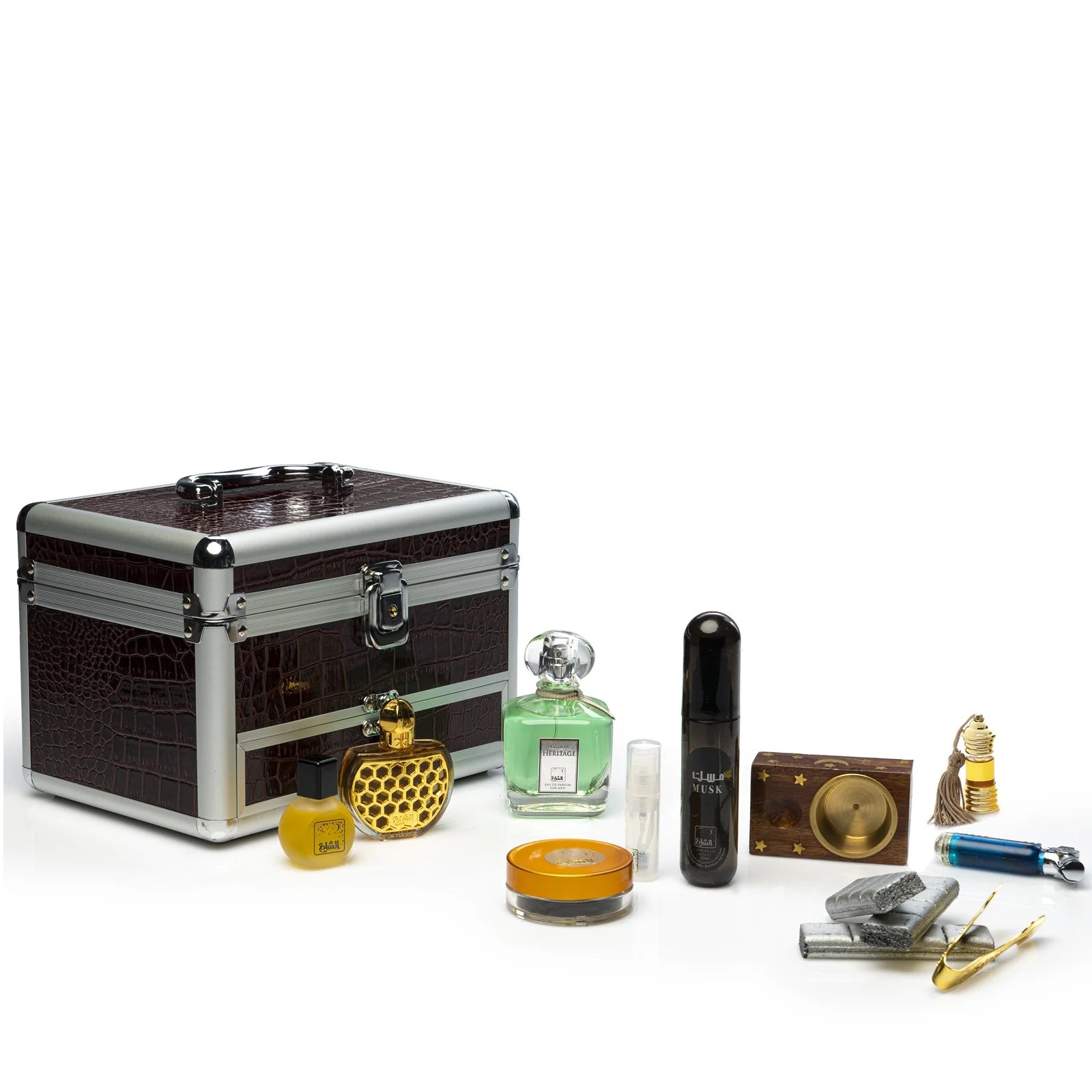 علبة ترينكت من الشايع للعطور حجم كبير