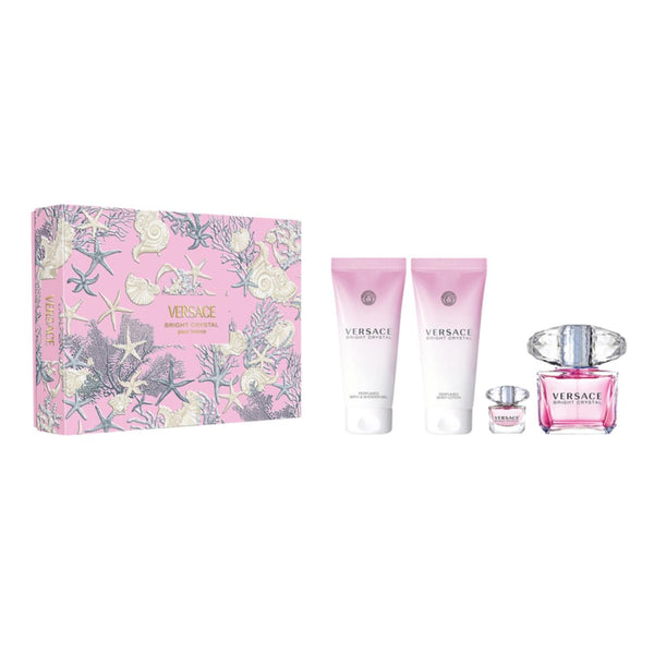 Bright Crystal Pour Homme Women's Gift Set by Versace (EDT 90 ml + EDT